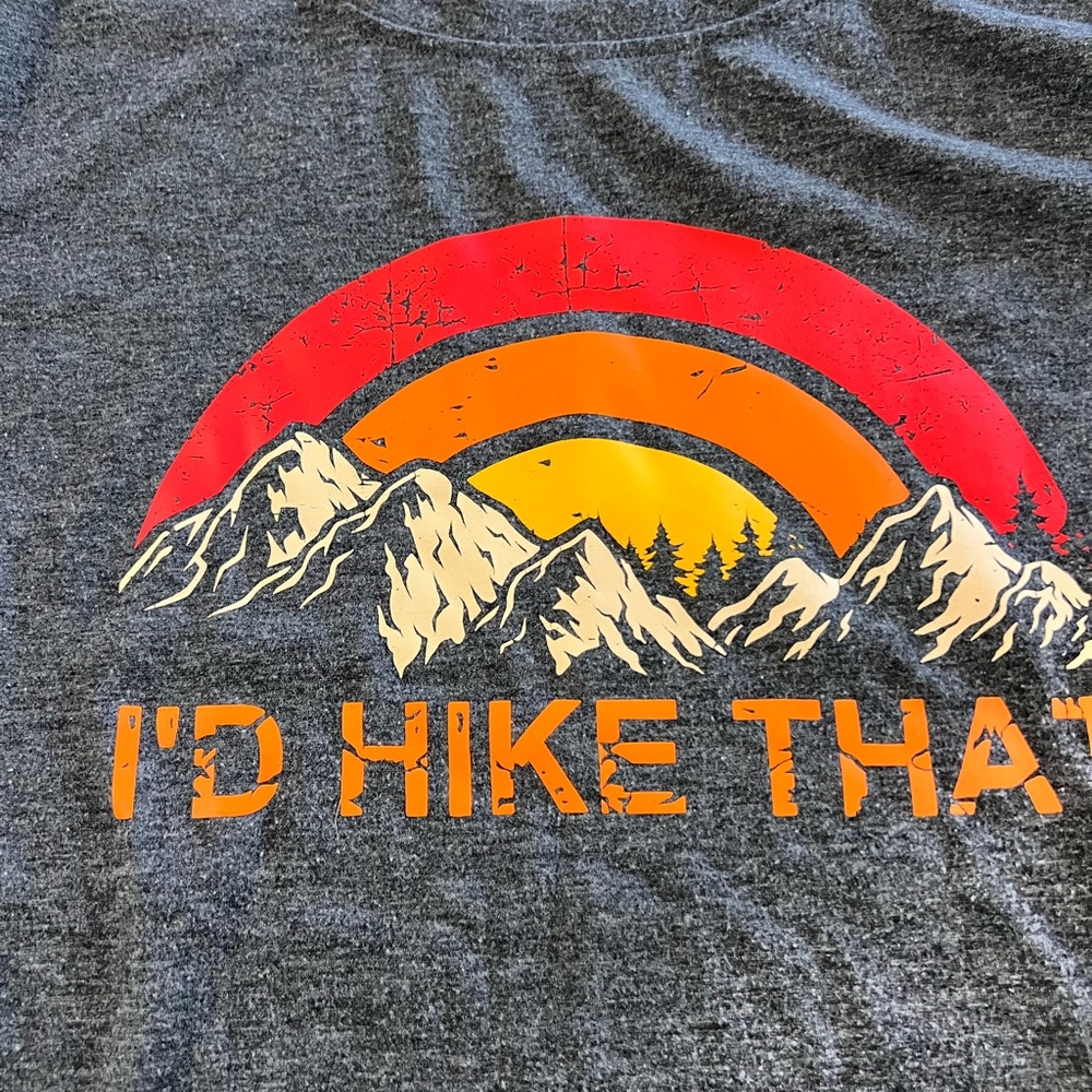 Take a hike nature Gray T-Shirt xl - Picture 4 of 8